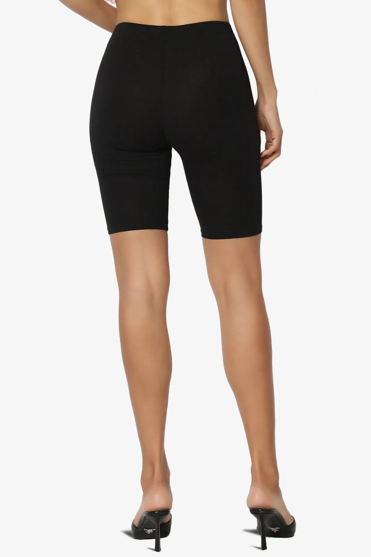 Guava Cotton Jersey Biker Shorts