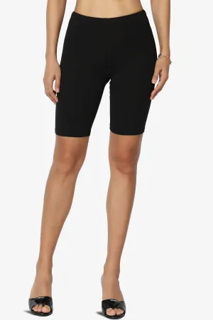 Guava Cotton Jersey Biker Shorts