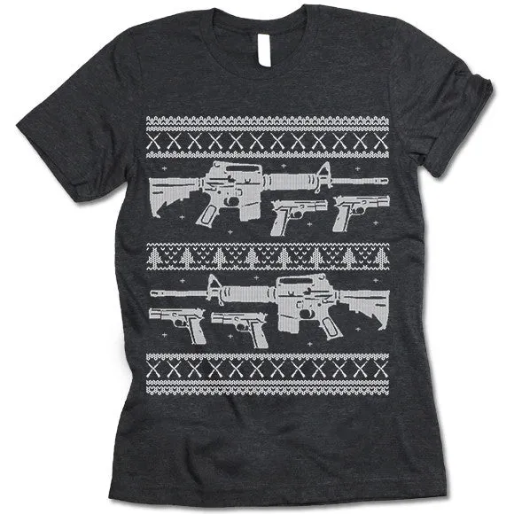 Guns Christmas T-Shirt