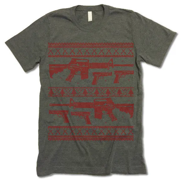 Guns Christmas T-Shirt