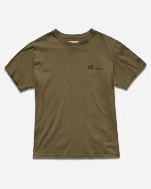 Halo Cotton Tee - Vintage Brown