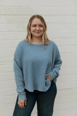 Hazel Waffle Long Sleeve