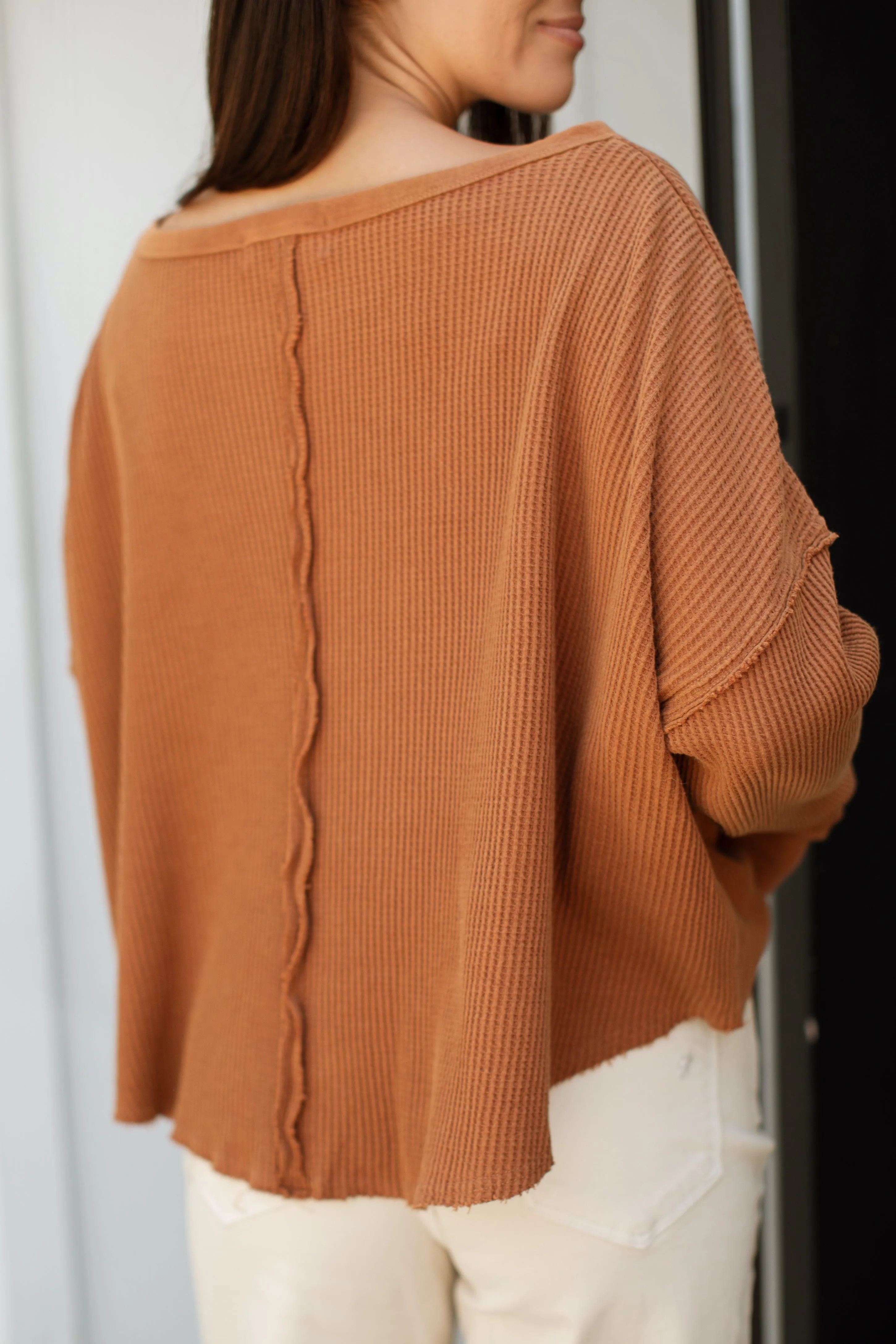 Hazel Waffle Long Sleeve