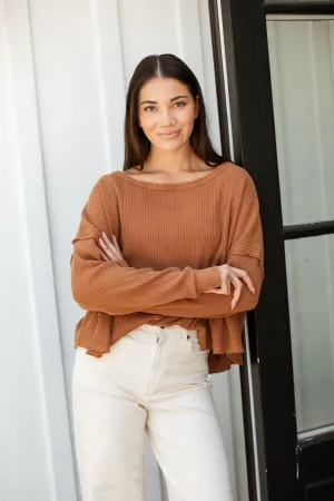 Hazel Waffle Long Sleeve