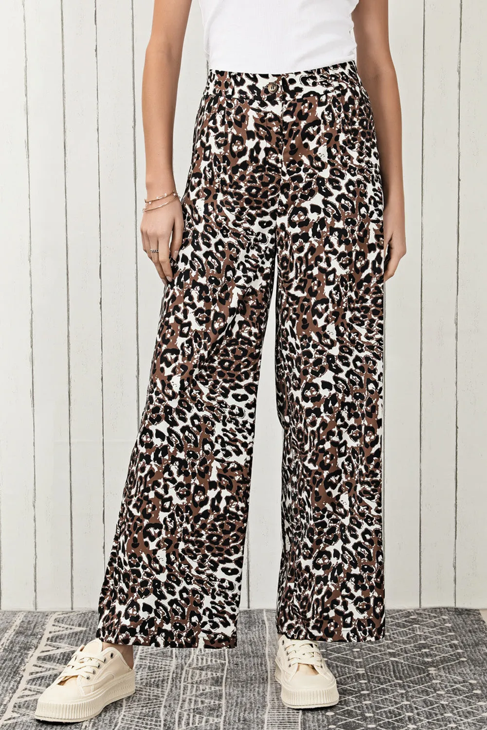High Waist Wide Leg Pants