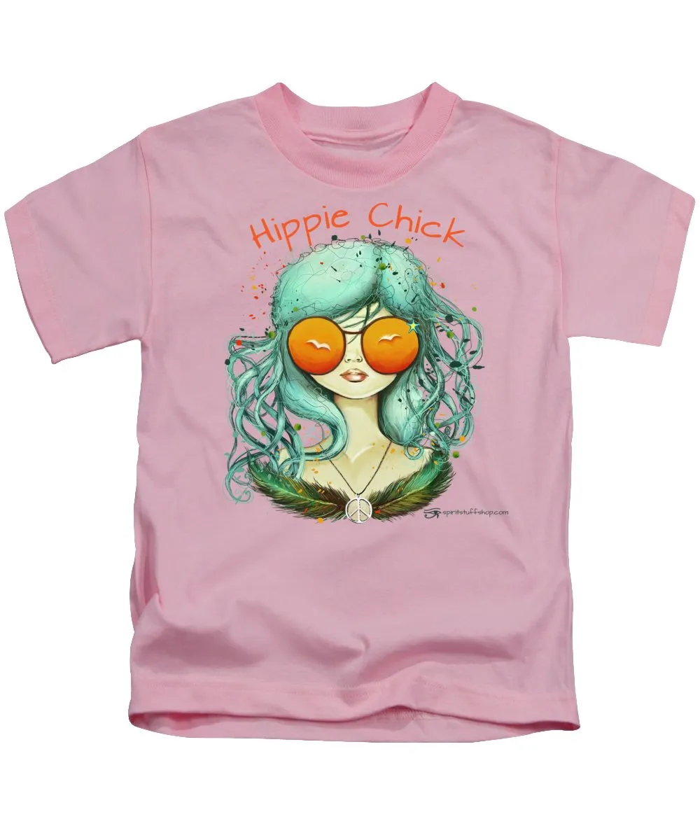 Hippie Chick - Kids T-Shirt