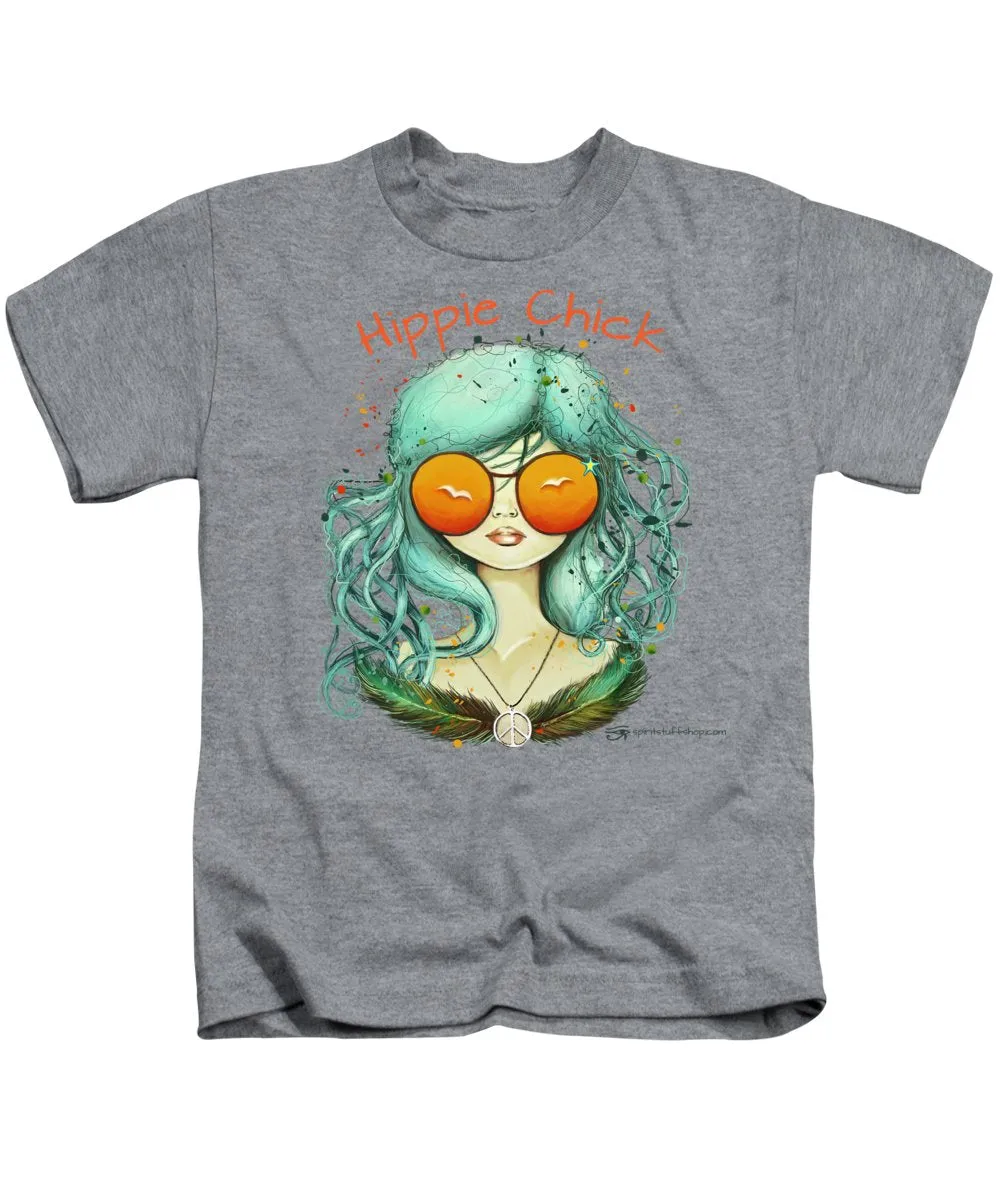 Hippie Chick - Kids T-Shirt