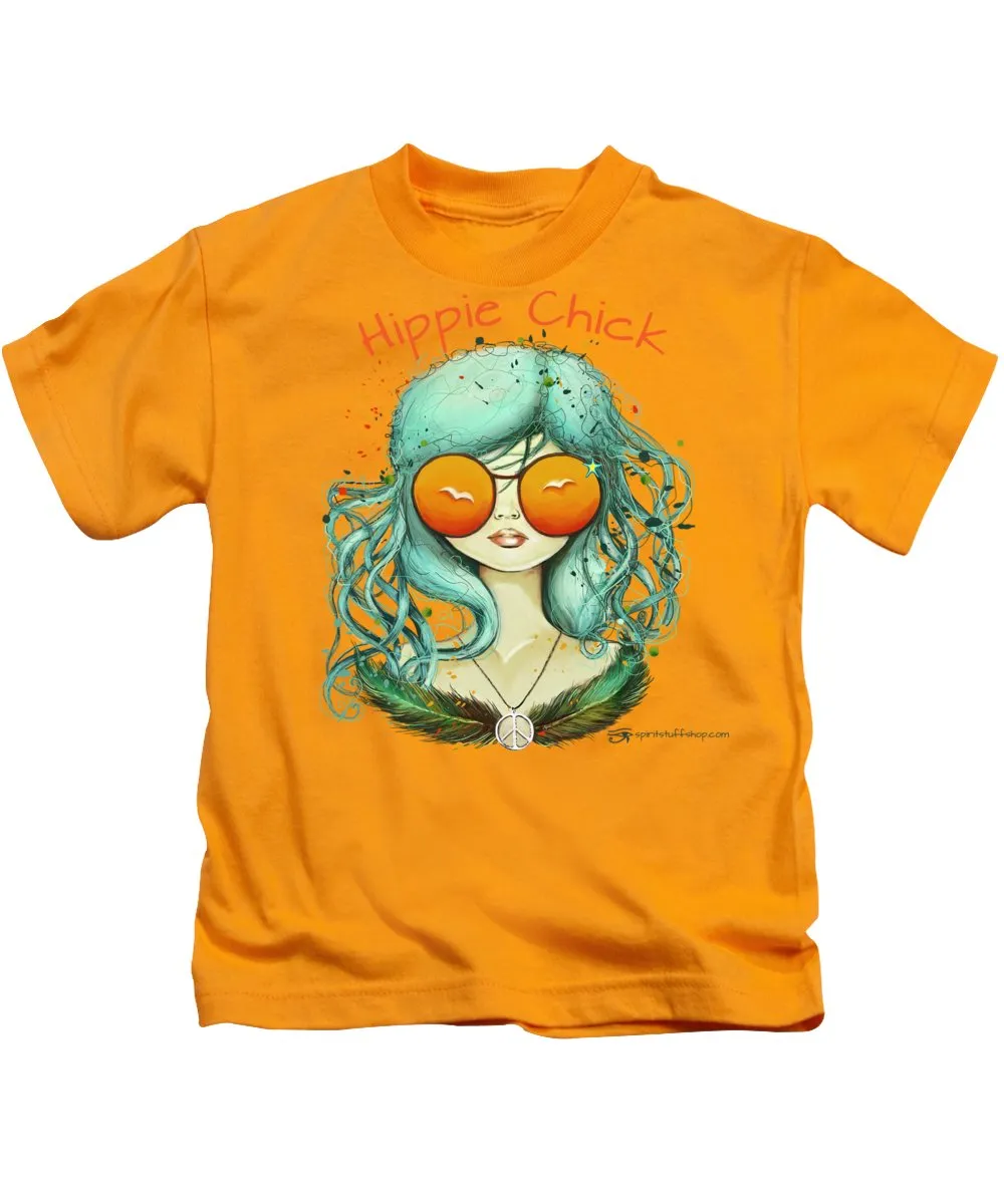 Hippie Chick - Kids T-Shirt