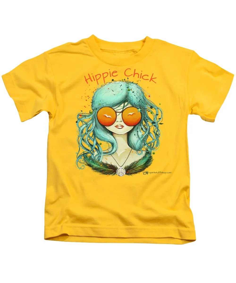 Hippie Chick - Kids T-Shirt