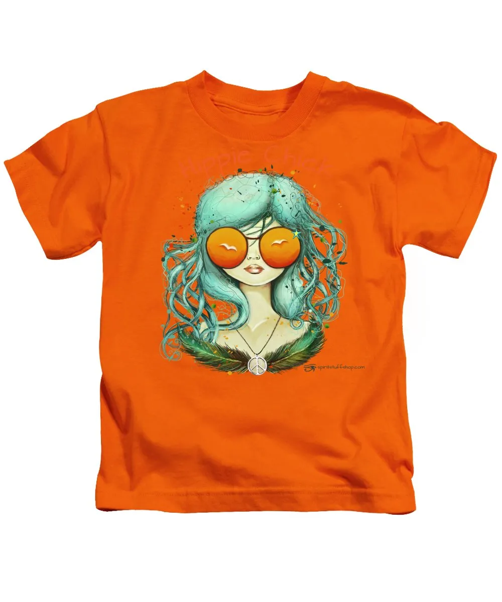 Hippie Chick - Kids T-Shirt