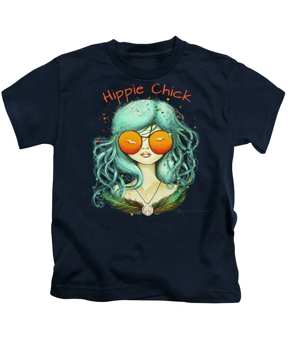 Hippie Chick - Kids T-Shirt