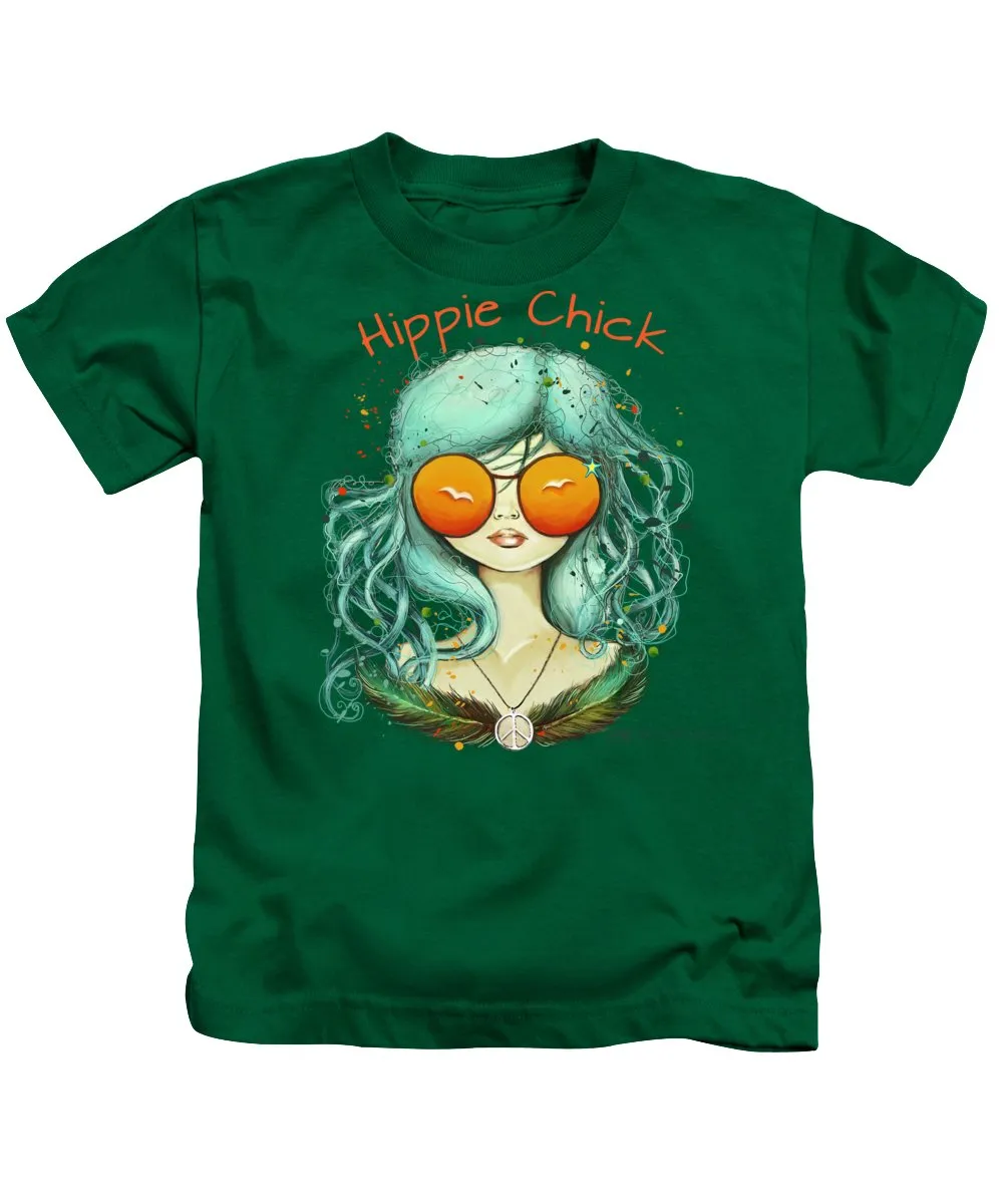 Hippie Chick - Kids T-Shirt