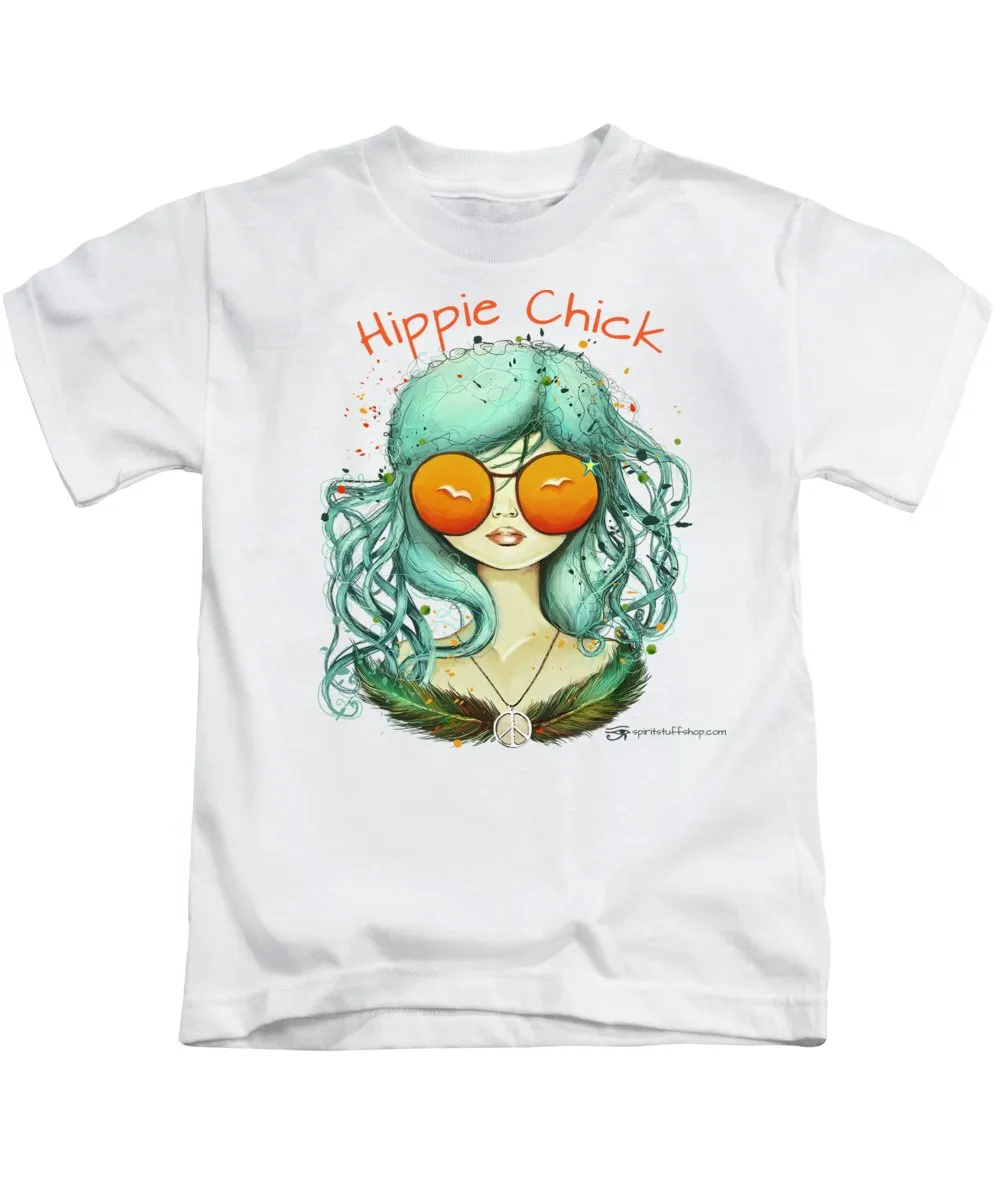 Hippie Chick - Kids T-Shirt