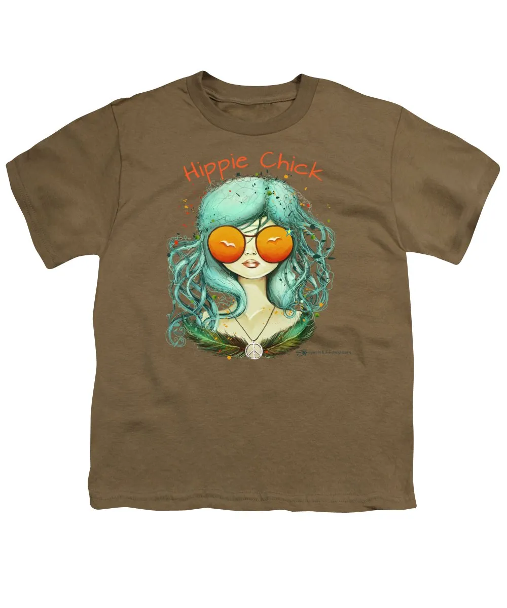 Hippie Chick - Youth T-Shirt