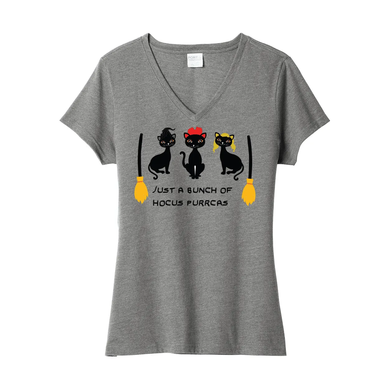 Hocus Purrcas Sister Cat Witches Graphic Tee