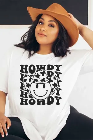 Howdy Smiley Graphic Tee