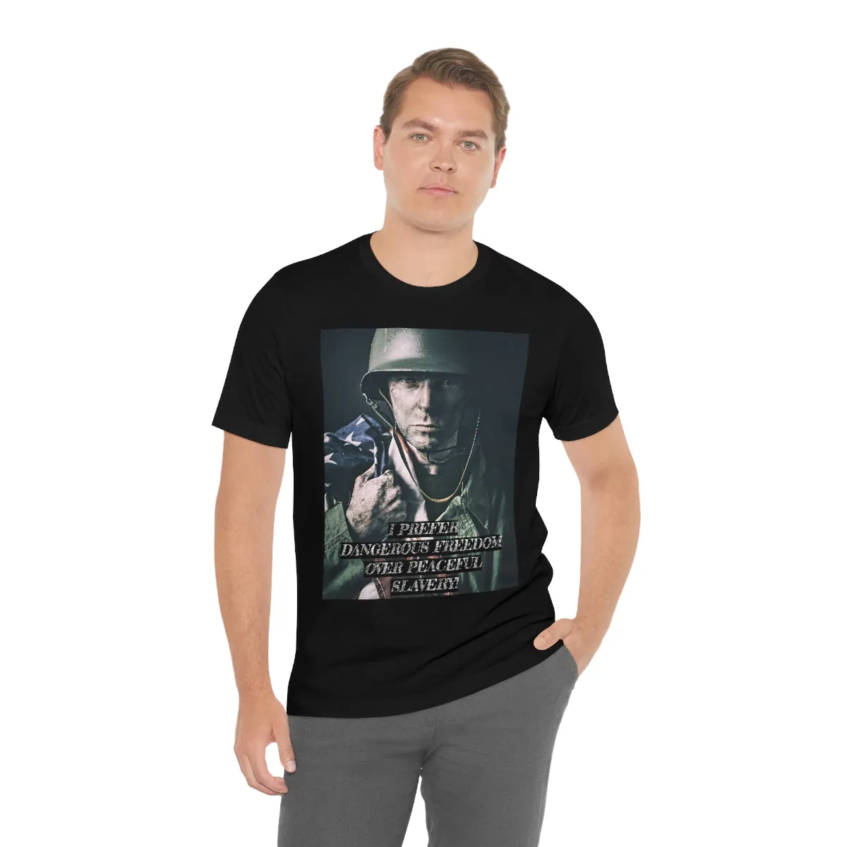 I Prefer Dangerous Freedom 3 Short Sleeve Tee
