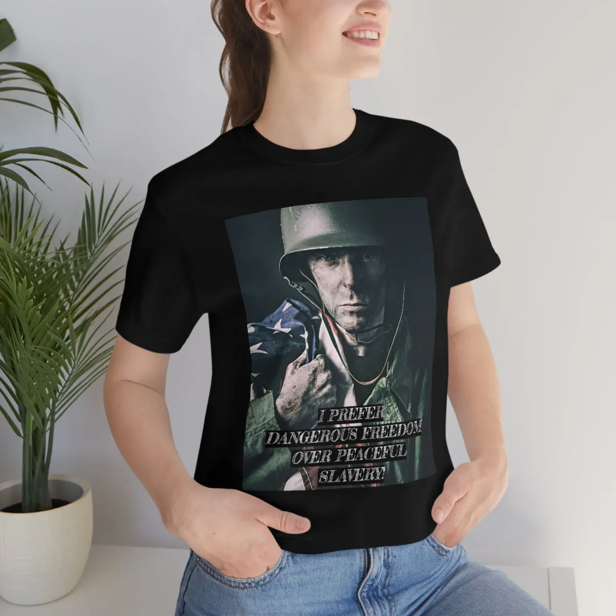 I Prefer Dangerous Freedom 3 Short Sleeve Tee