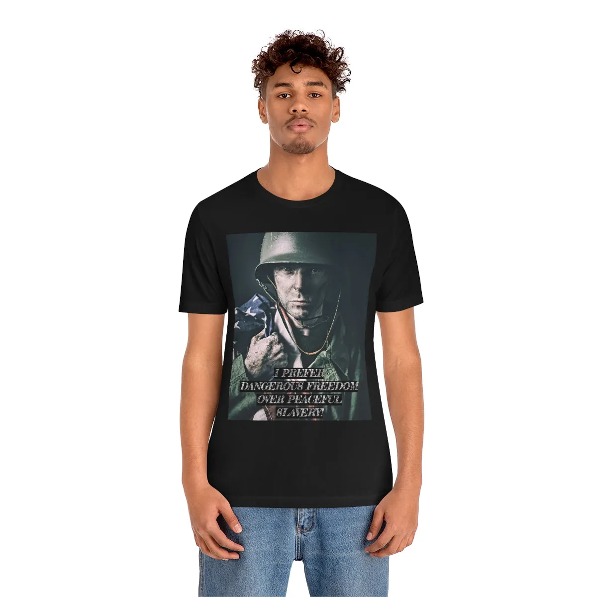 I Prefer Dangerous Freedom 3 Short Sleeve Tee
