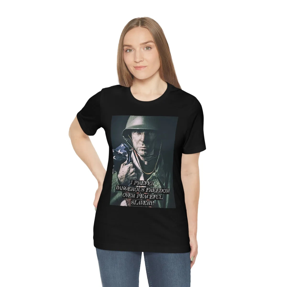 I Prefer Dangerous Freedom 3 Short Sleeve Tee