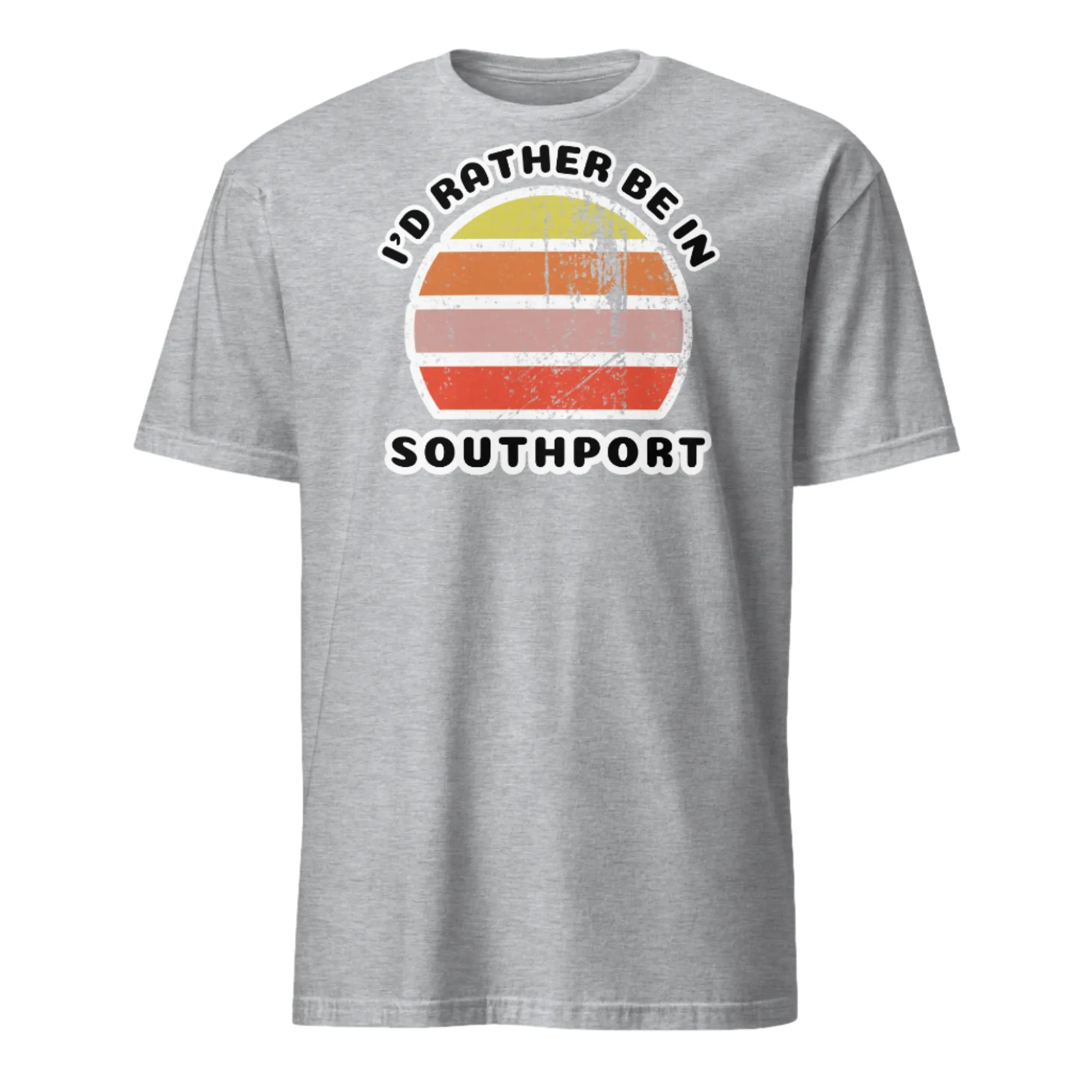 I'd Rather Be In Southport T-Shirt | Vintage Sunset