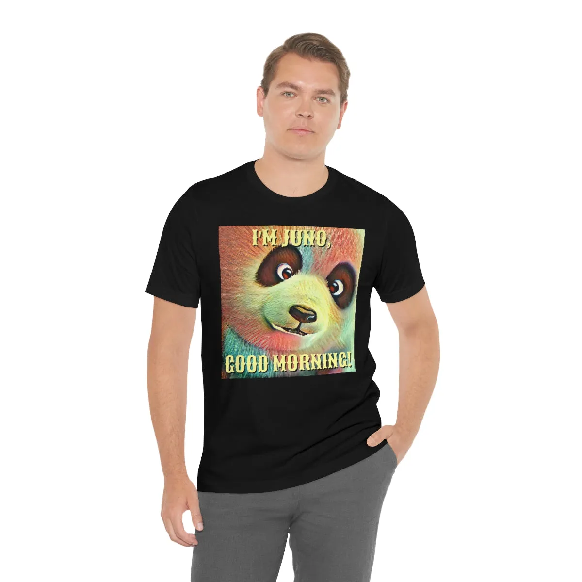 I'm Juno, Good morning! Short Sleeve Tee