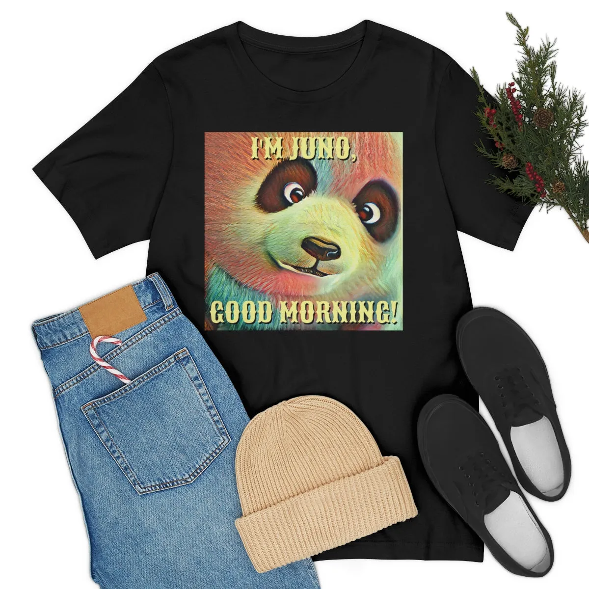 I'm Juno, Good morning! Short Sleeve Tee