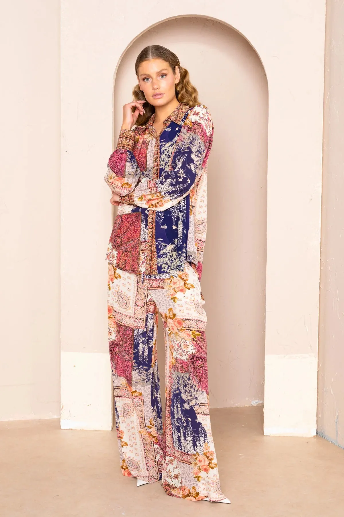 INEZ WIDE LEG PANTS