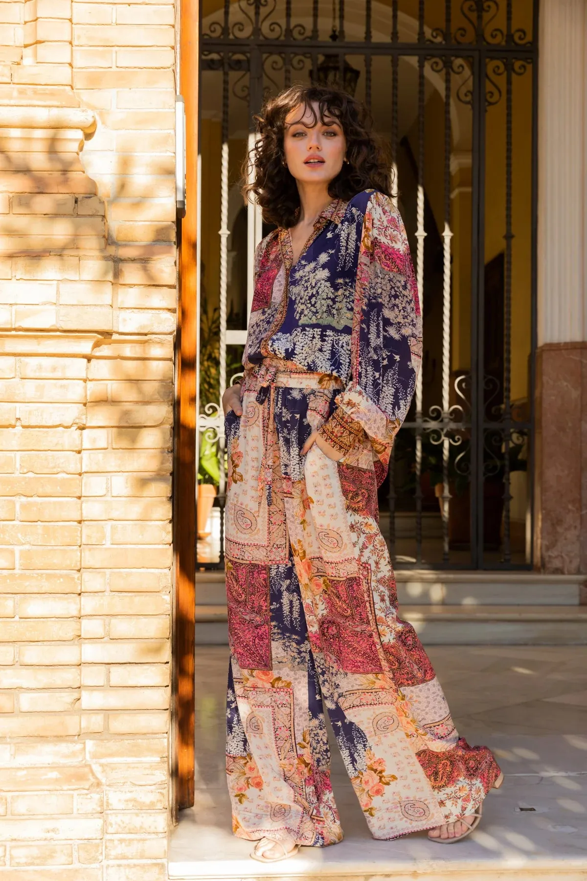INEZ WIDE LEG PANTS