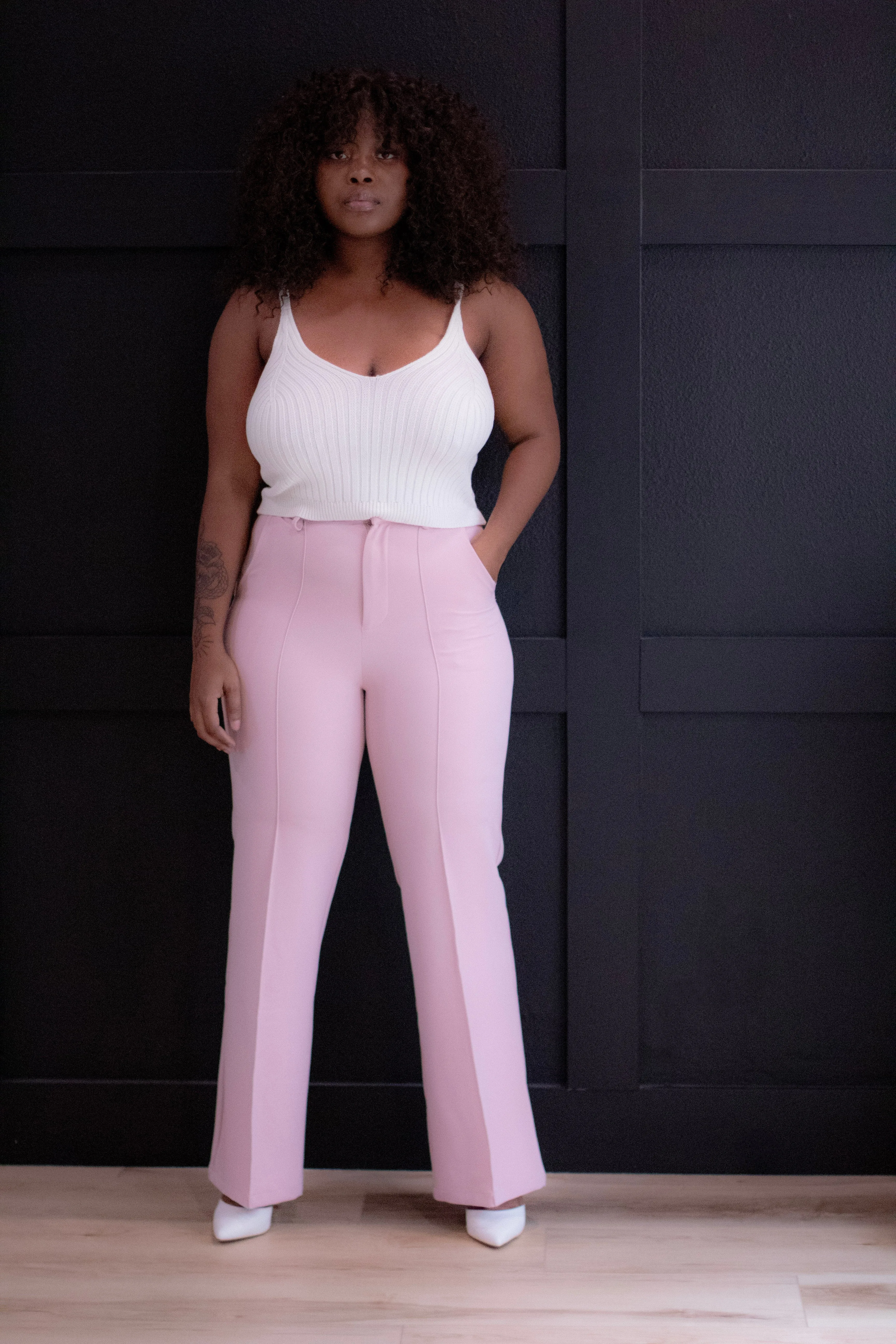 Iris Pink Trousers
