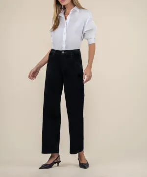 Jean Velvet High Rise Wide Leg - FINAL SALE