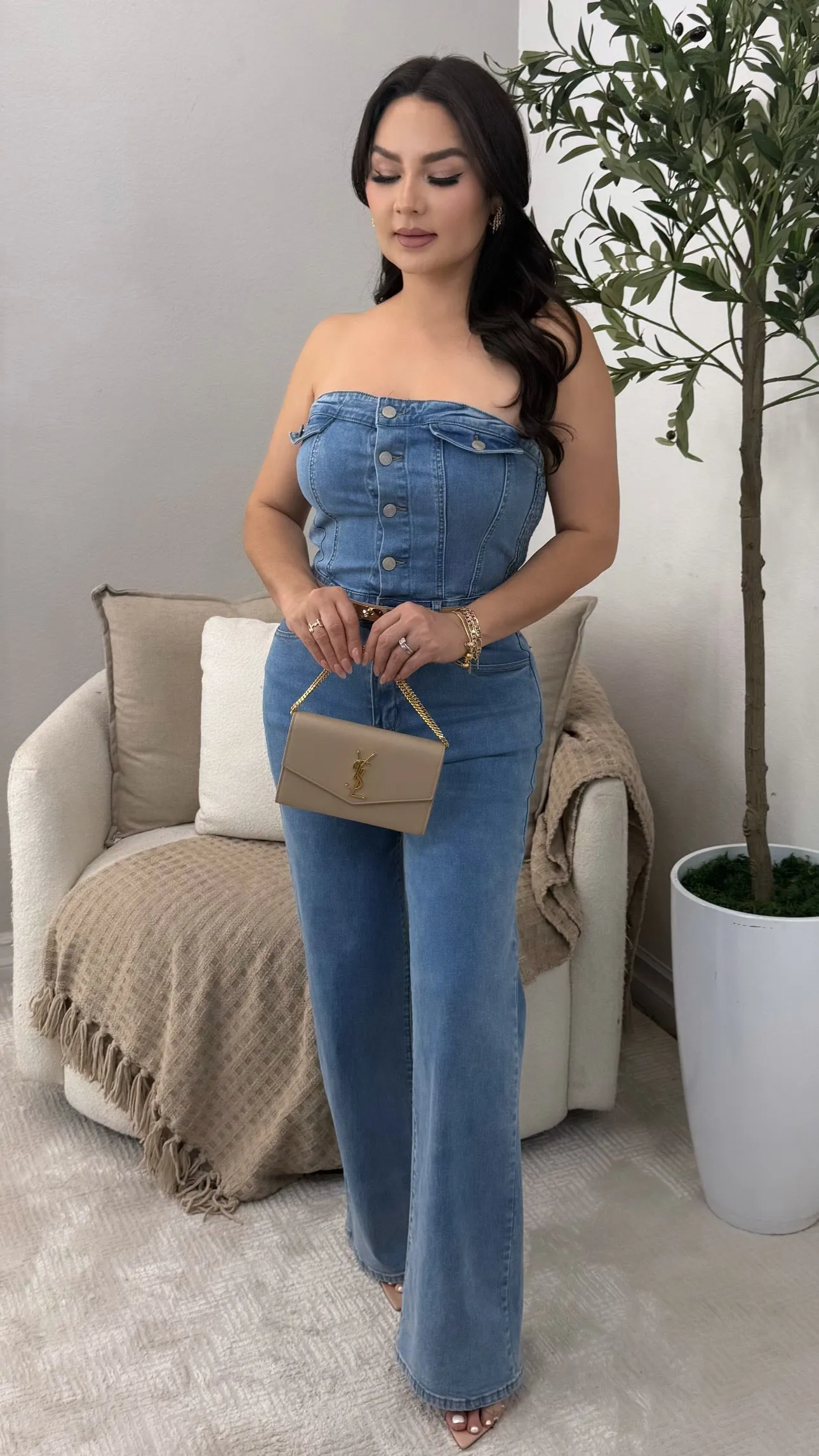 JONAH DENIM JUMPSUIT
