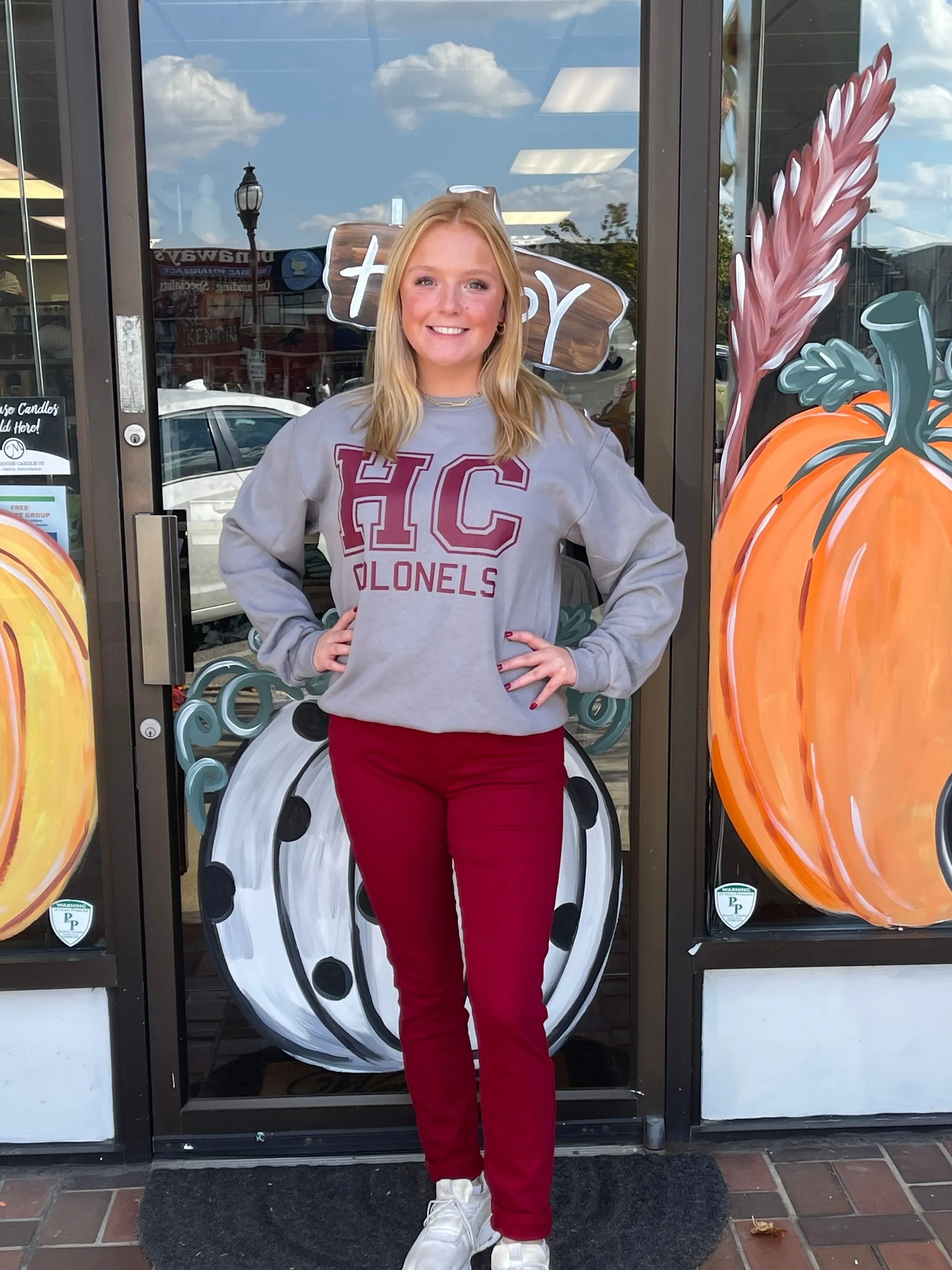 Judy Blue Tummy Control High-Rise Maroon Skinny Jeans
