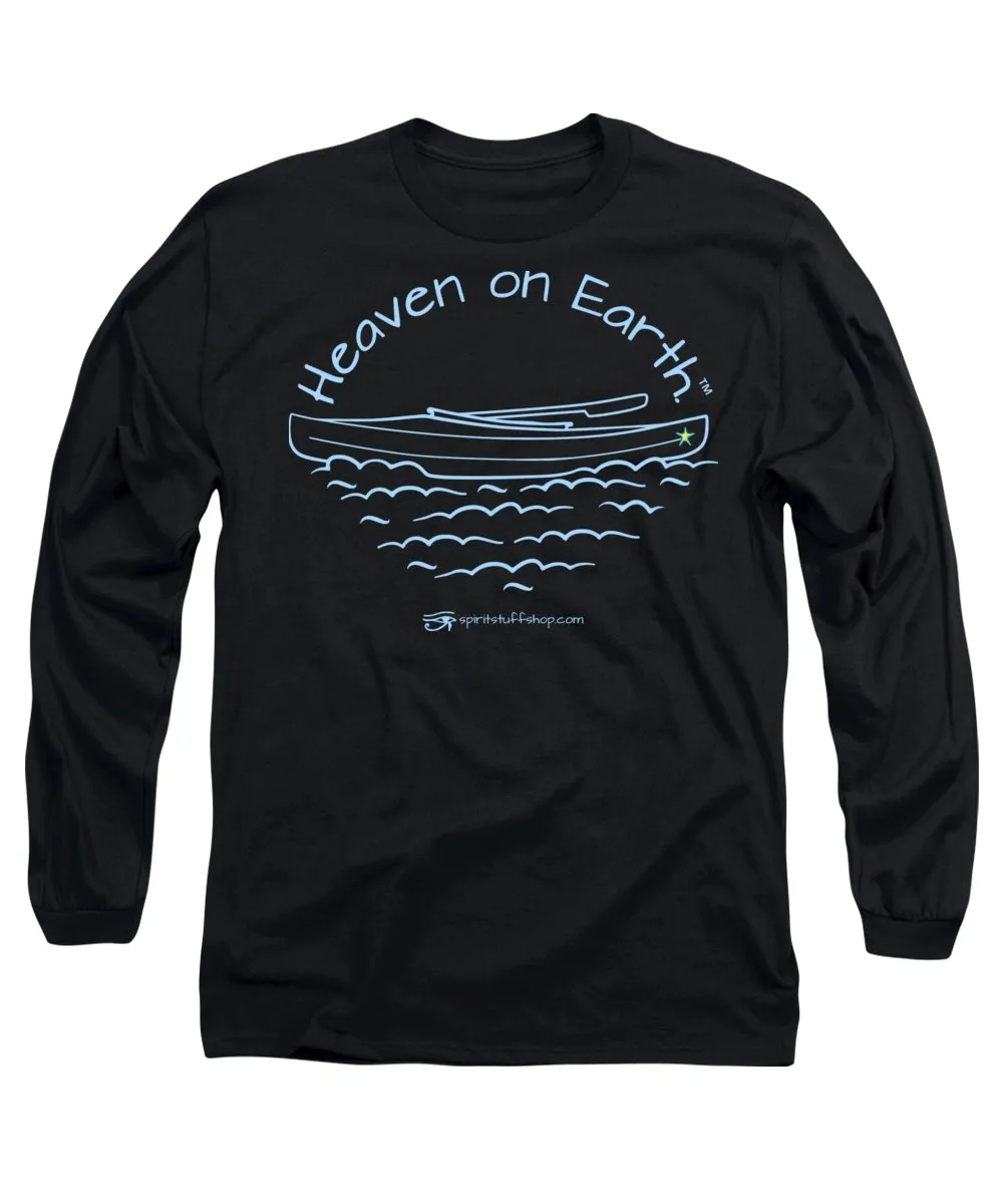 Kayak Heaven On Earth - Long Sleeve T-Shirt