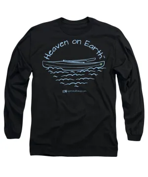 Kayak Heaven On Earth - Long Sleeve T-Shirt