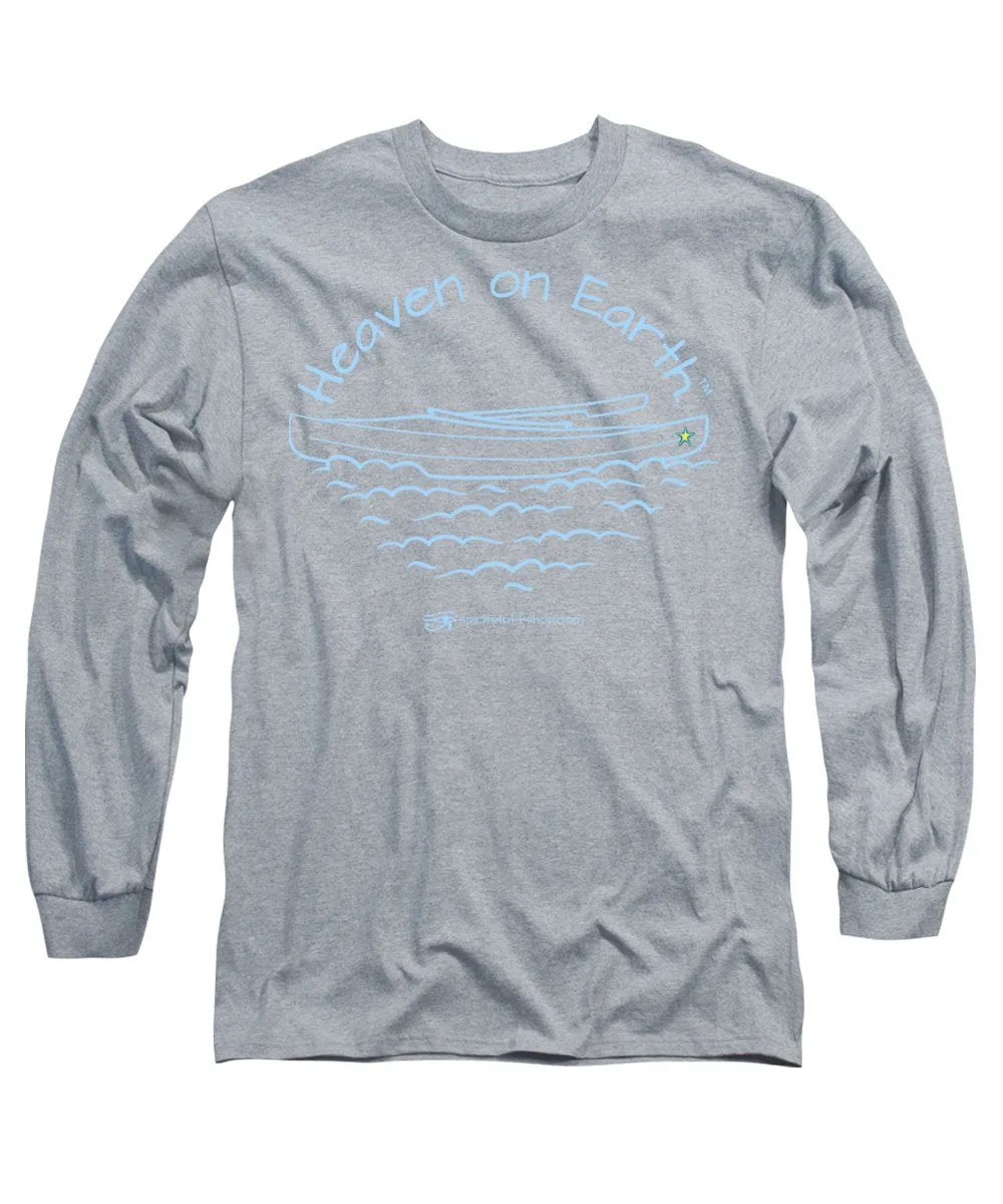 Kayak Heaven On Earth - Long Sleeve T-Shirt