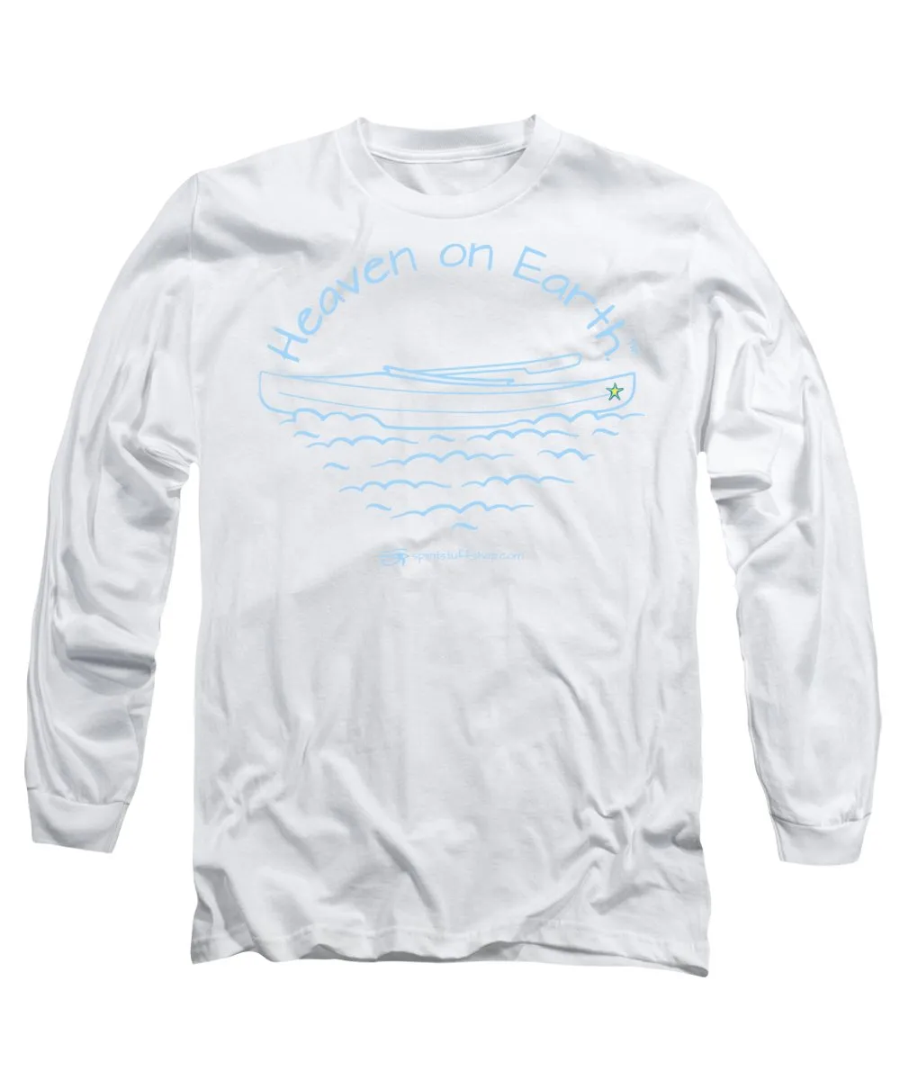 Kayak Heaven On Earth - Long Sleeve T-Shirt