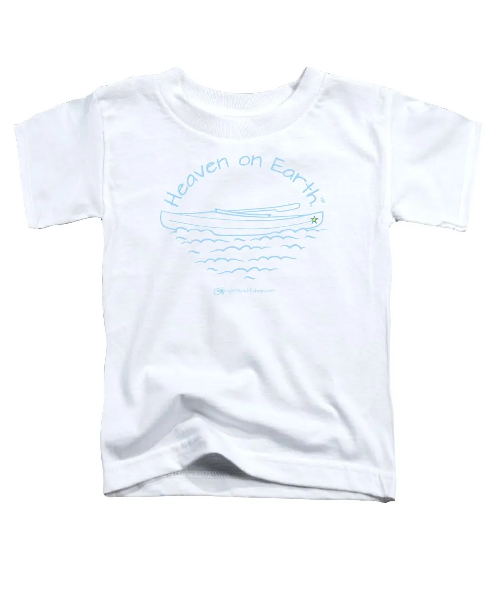 Kayaking Heaven On Earth - Toddler T-Shirt
