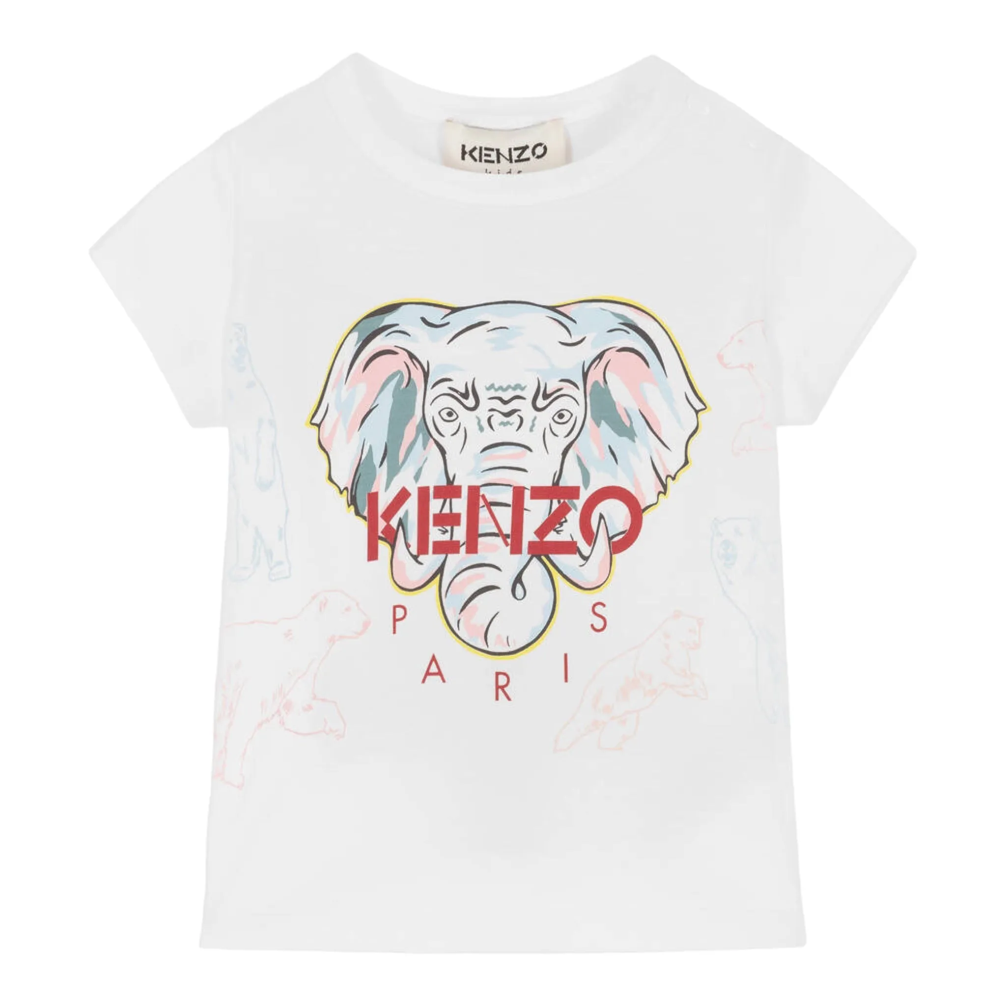 Kenzo Kids Toddler's Elephant Logo T-Shirt