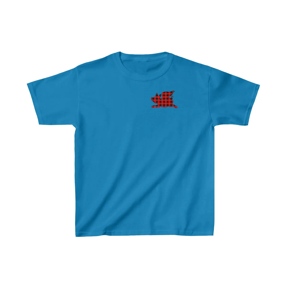 Kids F-18 Christmas Package Checks T-Shirt Tee