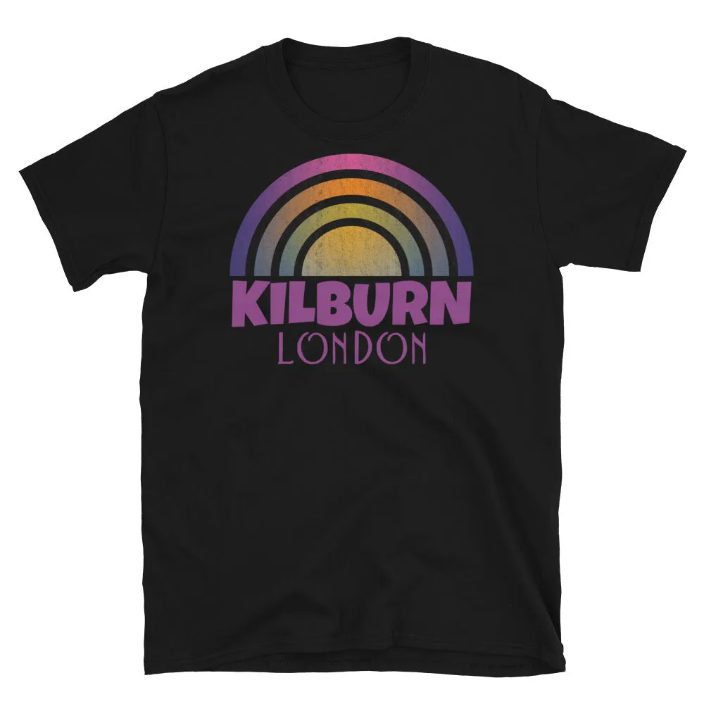 Kilburn London Retrowave Graphic T-Shirt