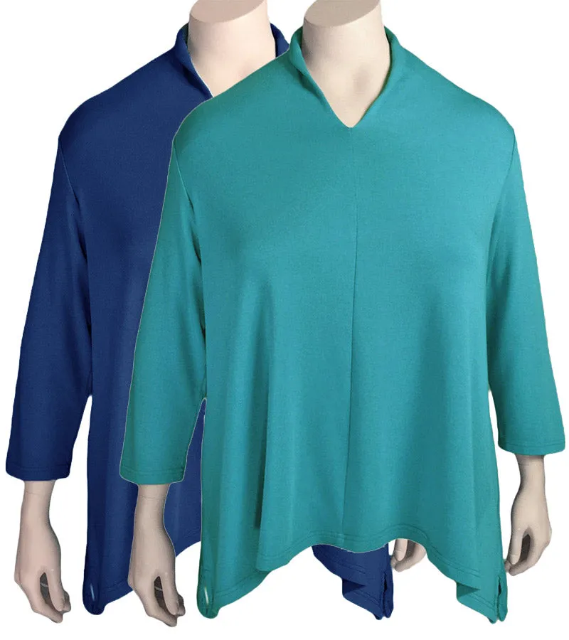 Kleen Arched Hem Swing Top
