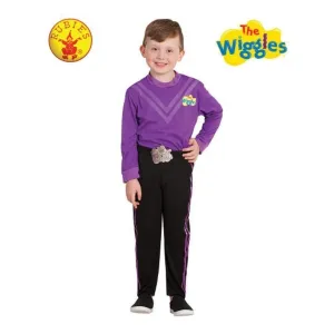 Lachy Wiggle Deluxe Costume (Purple) Size Toddler