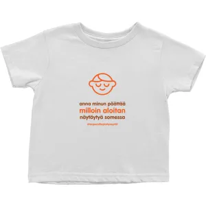 Let me Decide Toddler T-Shirts (Finnish)