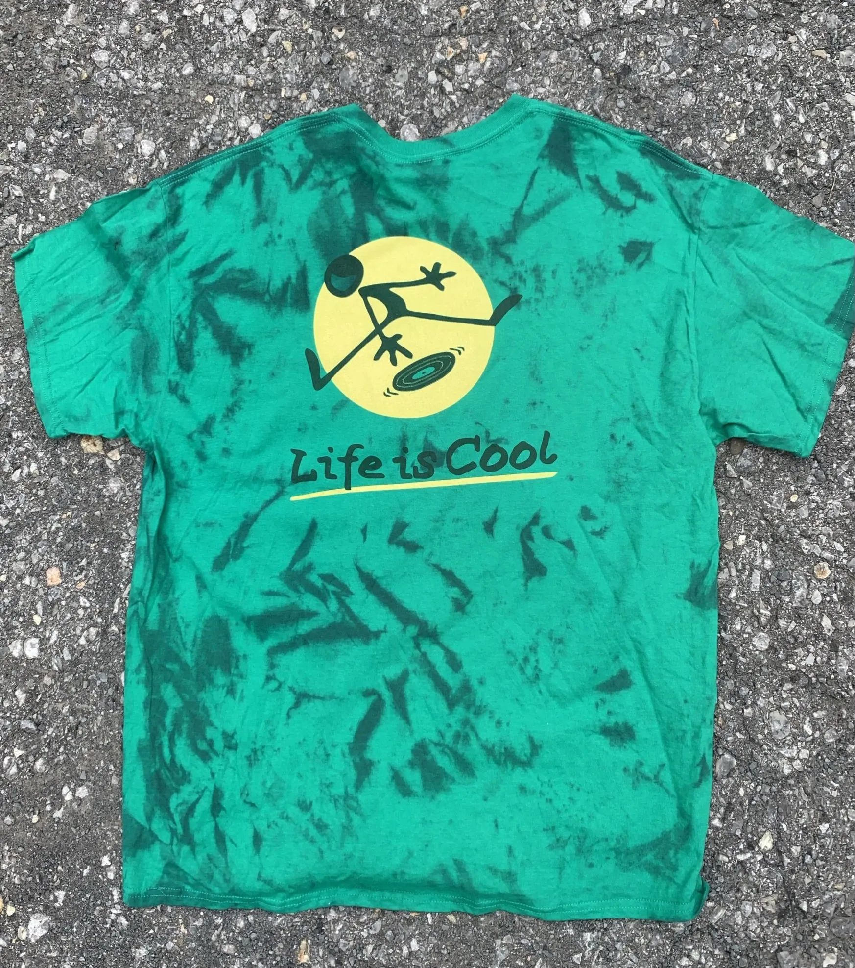 ‘Life is Cool’ Tie Dye Tee
