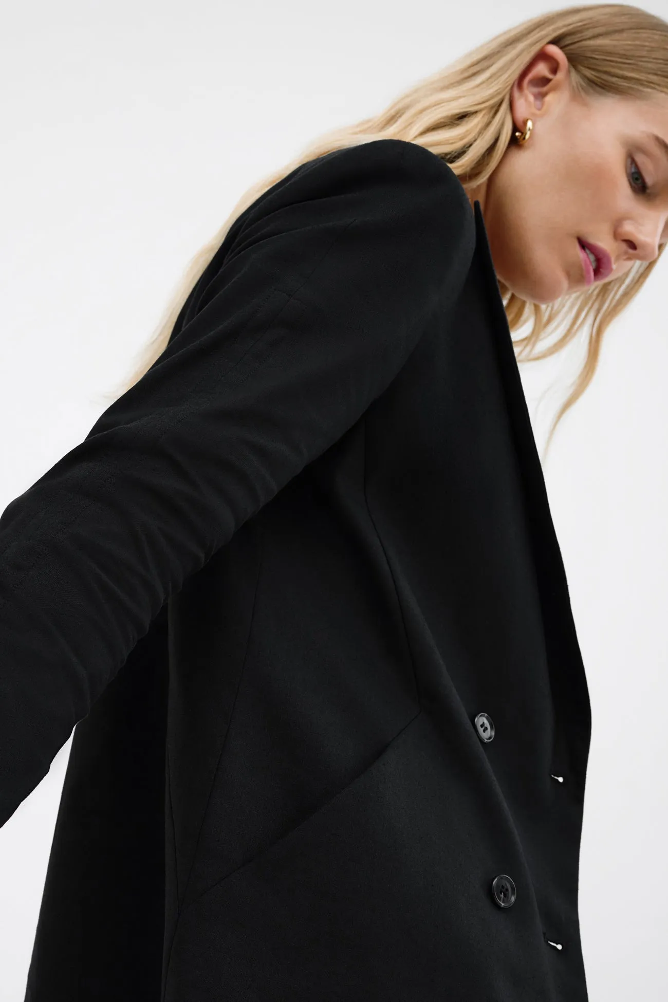 Linden Linen-Blend Blazer