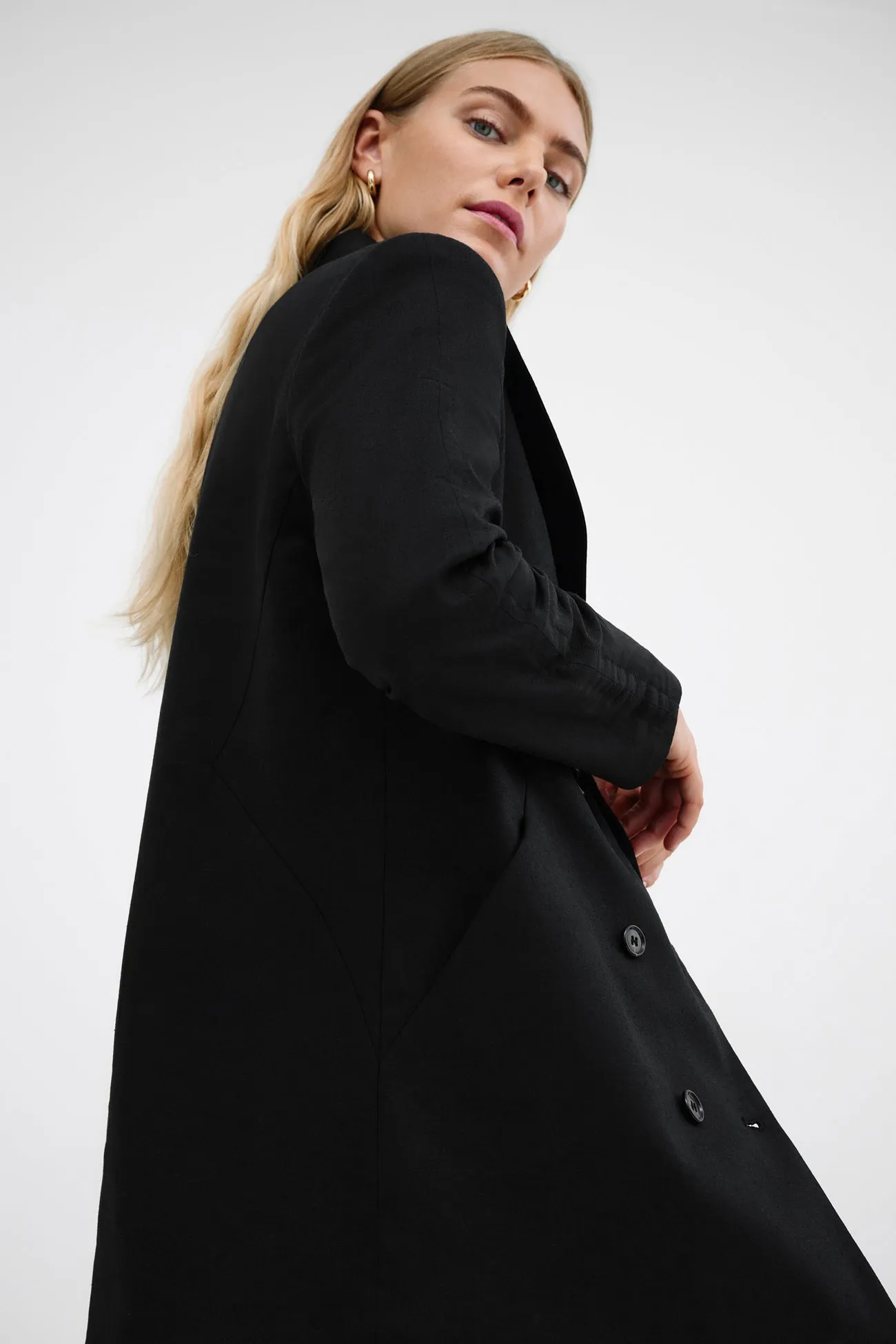 Linden Linen-Blend Blazer