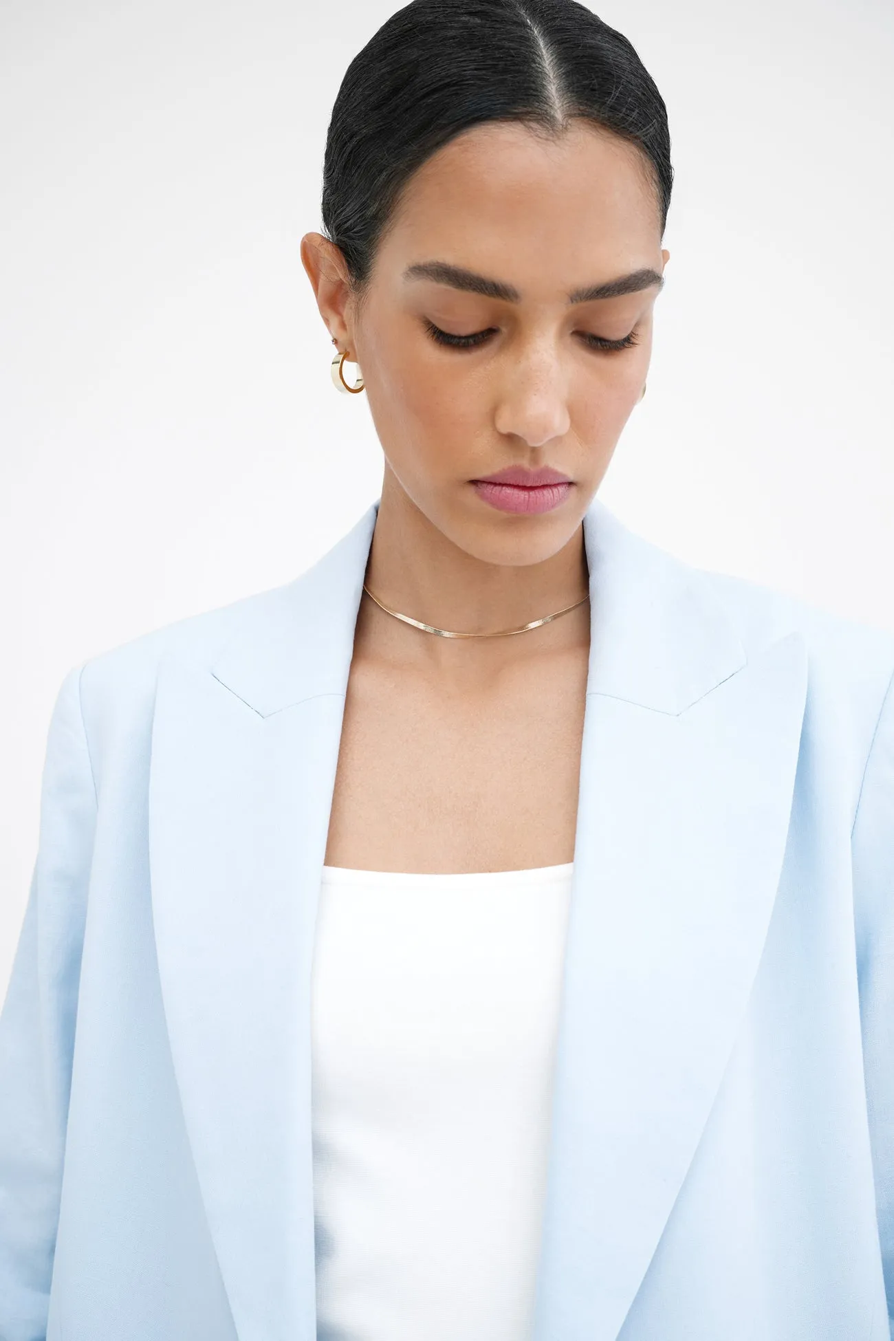 Linden Linen-Blend Blazer