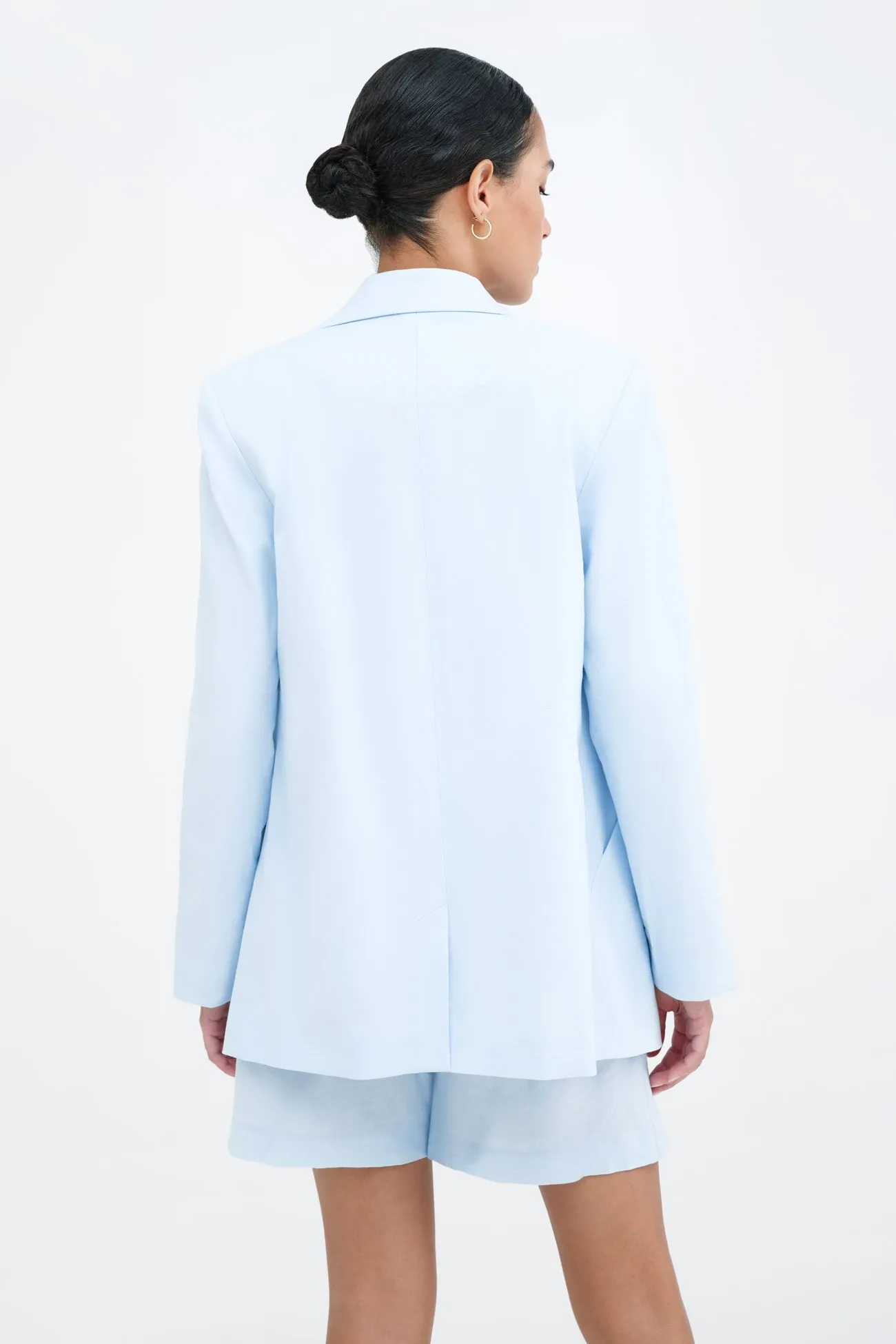 Linden Linen-Blend Blazer