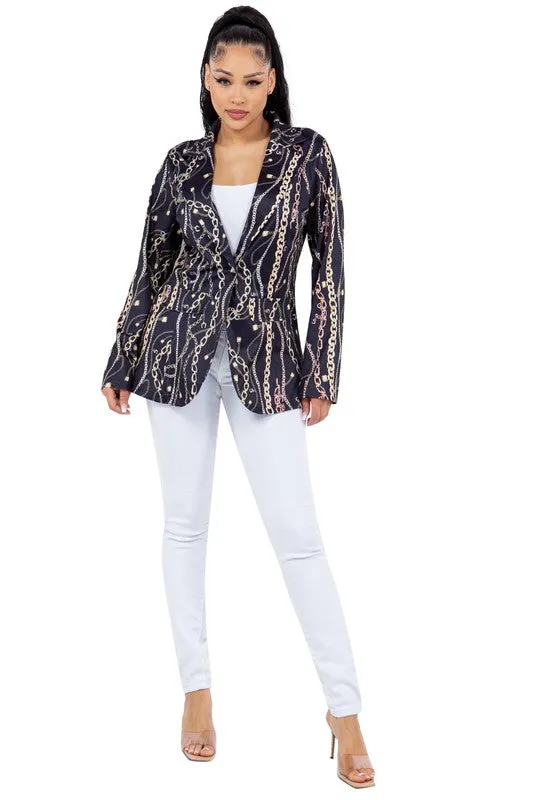 Luxe Edge Blazer